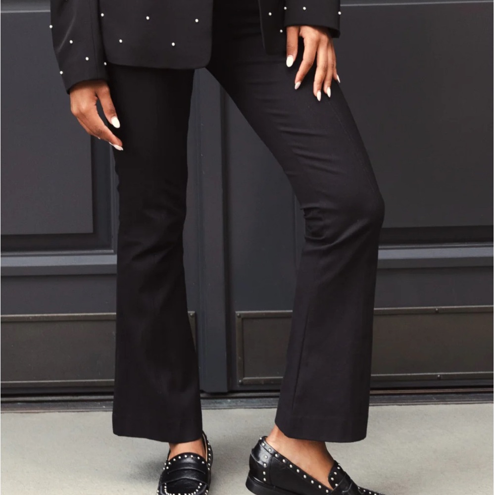 Studded Black Oxford Shoes